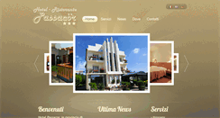 Desktop Screenshot of hotelpassacor.it